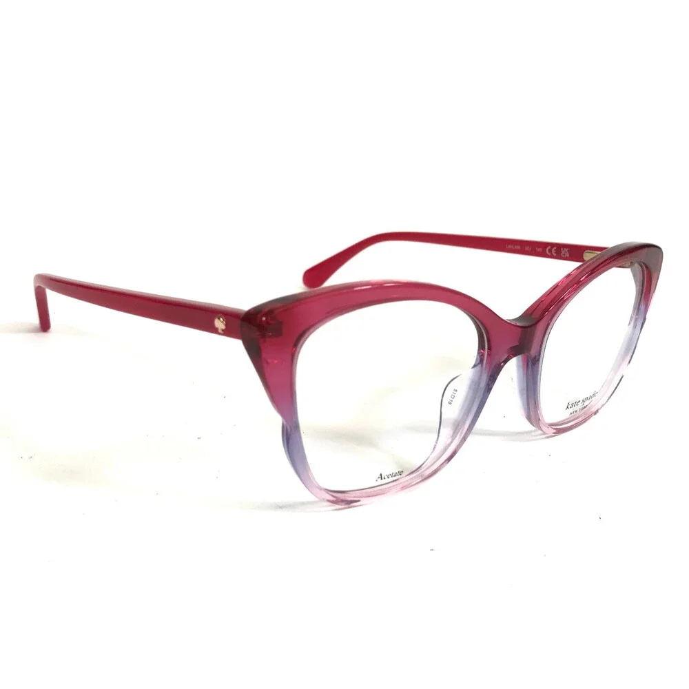 Kate Spade Eyeglasses Frames LAYLANI 3ZJ Pink Fade Butterfly Full Rim 51-18-140